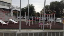 Площадка для воркаута в городе Алматы №5494 Средняя Хомуты фото